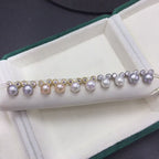 Cute Mickey‑Shaped Shell Pearl Stud Earrings, Dainty Delicate Pearl Earrings for Women
